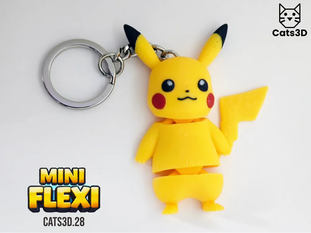 Pikachu flexível