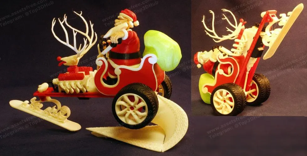 Noel no trenó — Santa Claus 12