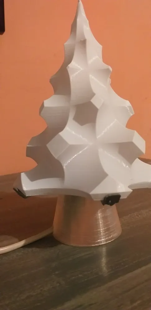 Luminária árvore de Natal
