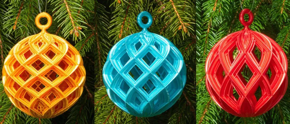 Bolas vazadas — Ornament 35